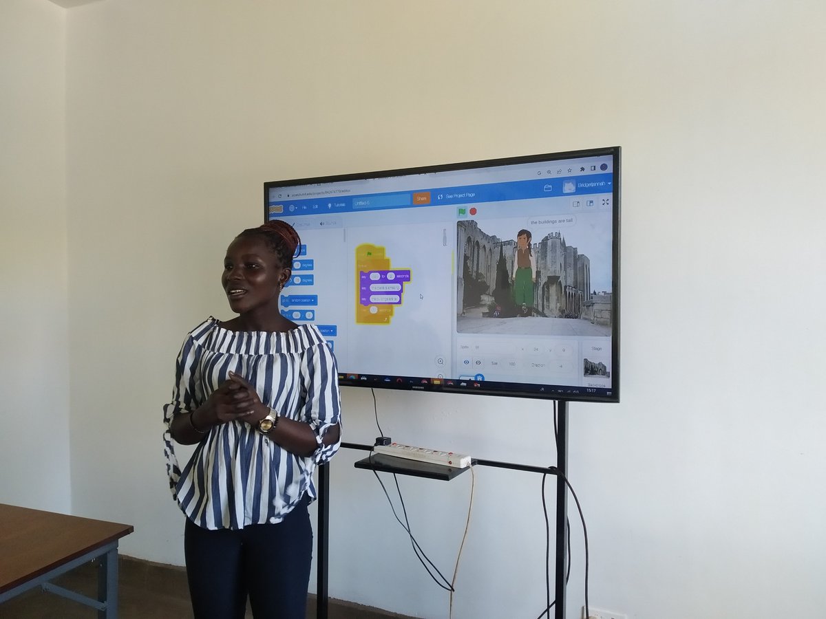 wituganda's tweet photo. Today we celebrated #GirlsInICTDay the #ICTclass of the #ElevateProgram shared the amazing #Scratch projects which included graduation parties, family & road trips. we are excited to see what the girls will do in the future with this skill. https://t.co/OZqlTZK5qd