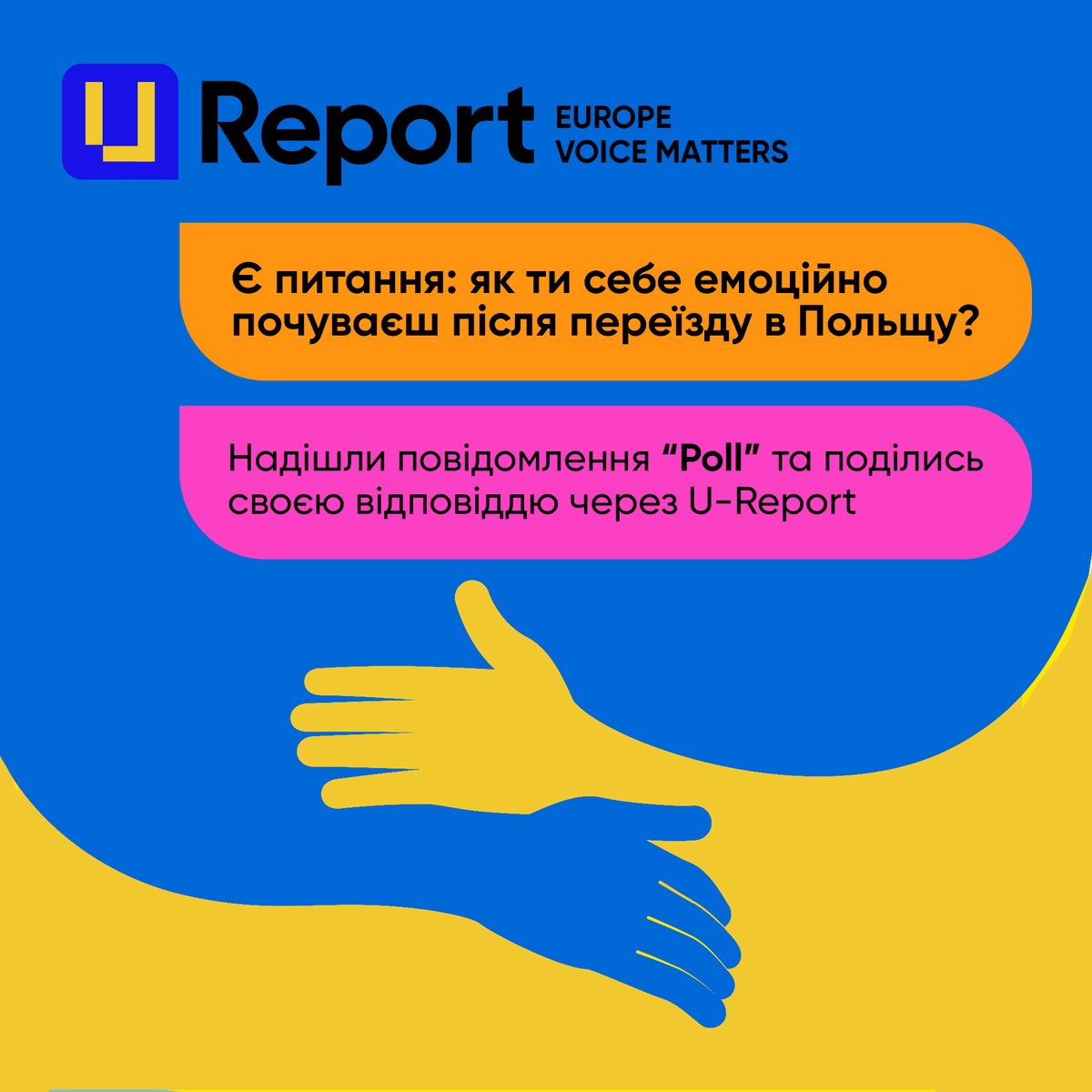 U-Report Europe tweet media