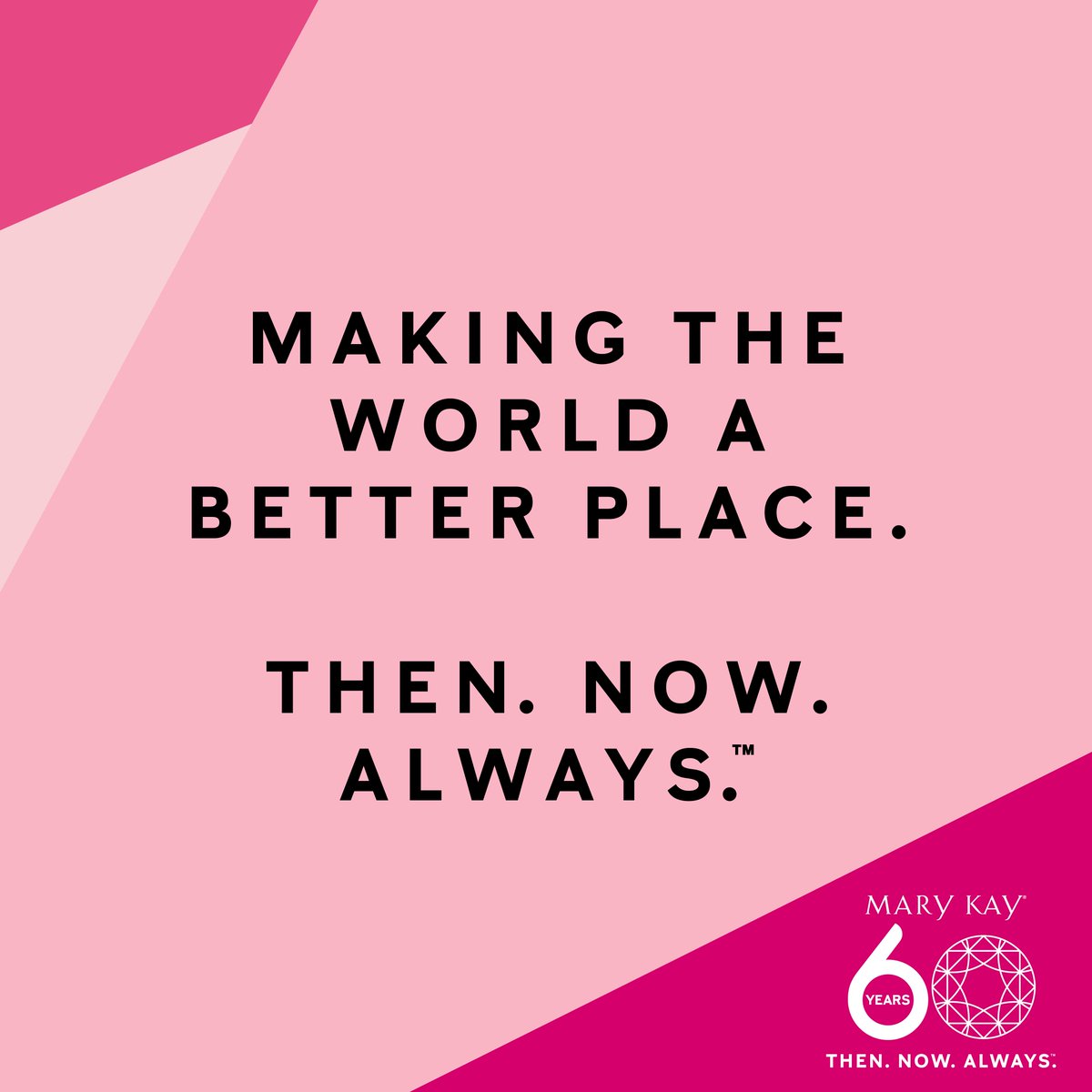 During Mary Kay’s 💎diamond💎anniversary year, I’m reflecting on the facets that make me proud to have a #MaryKay business, like women selflessly helping each other! 👭 Thank you for being a part of #MyMKLife