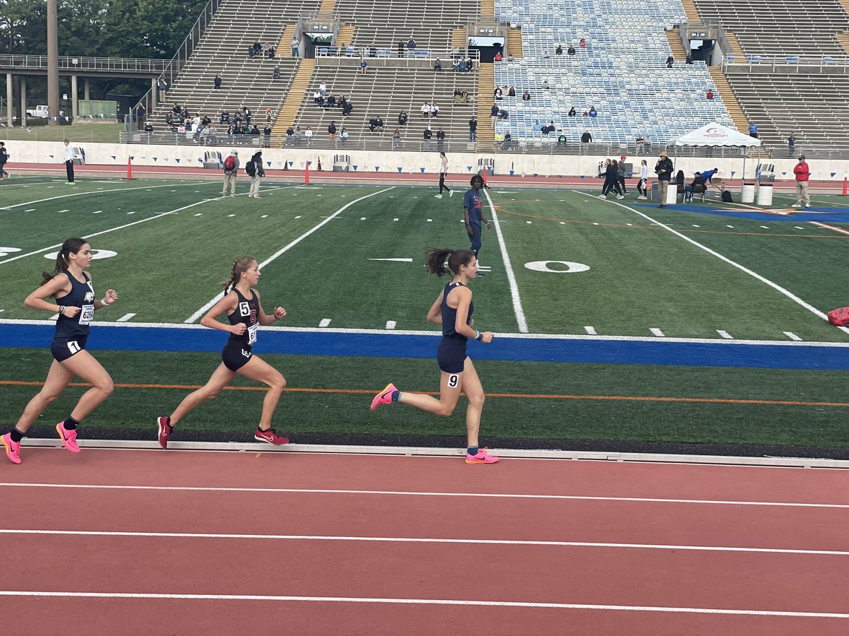 Macy Wingard finishes her freshman season with another PR and 5th place finish in the 3200.  Great job Macy!  <a href="/DentonISDSports/">Denton ISD Athletics</a> <a href="/CSOSUAVE17/">Mr. Hailey</a> <a href="/sports_drc/">DRC Sports</a>