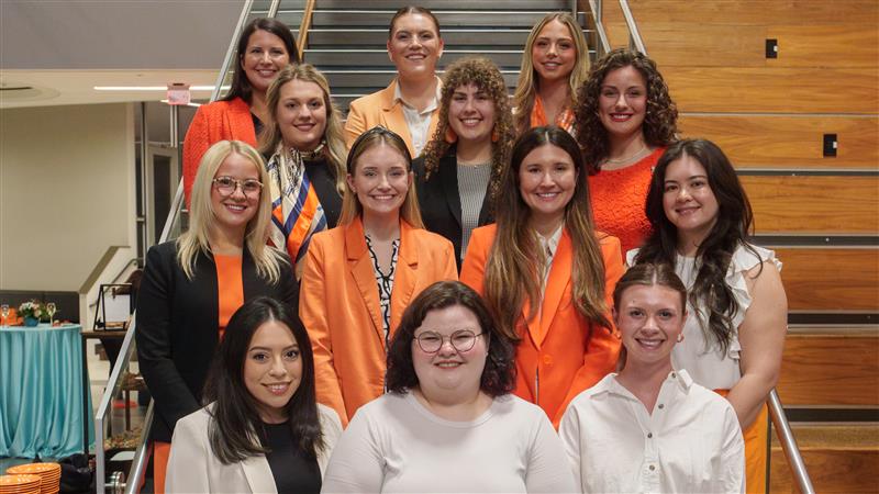 OSUFoundation's tweet photo. Congratulations to the fifteen 2023 #WomenforOSU scholarship recipients! We are proud of this group of young philanthropists who are making a difference in their communities and @okstate! 

To learn more about #WomenforOSU, visit https://t.co/iqqnW6tgyO

Go Pokes! 🧡 

#okstate https://t.co/Mmn1gubOLg