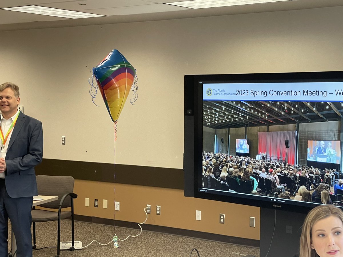 darrenmoroz's tweet photo. Danny Maas opening presentation for the 2023 Spring Teacher Convention Association meetings. Let the planning begin! #ATAPD @ata_pd @albertateachers https://t.co/KJVdo2Yw6D