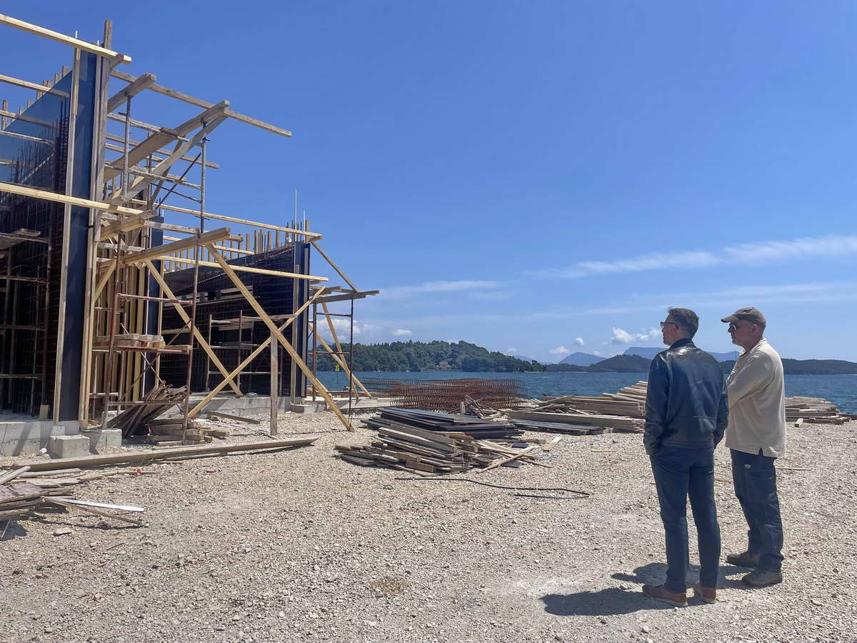AiSmartProject's tweet photo. The regional deputy governor of #Lefkada, Ktenas Andreas, carried out a new inspection in the Tourist Boat Shelter of #nydri where he was informed on the progress of the infrastructural works foreseen by #AiSmart project๐ข
@Interreggr_it
#GreeceItaly #Interregproject #EUproject https://t.co/5iqsEVEiuv