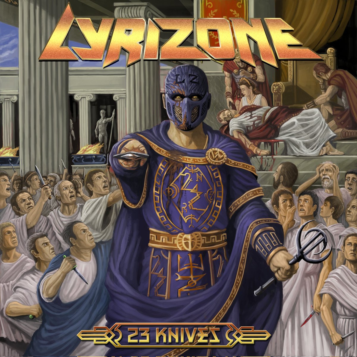 23 KNIVES | Single from "Cigalia" LP
To Be Released: May 13th, 2023
Produced, recorded, mixed, and mastered by Joshua Holland of Green Light Studios
Lyrics by: Lyrizone
Vocal Performance by: Lyrizone
Artwork by: Five Miligrams 
Copyright 2023 Lyrizone Legacy
All rights reserved.