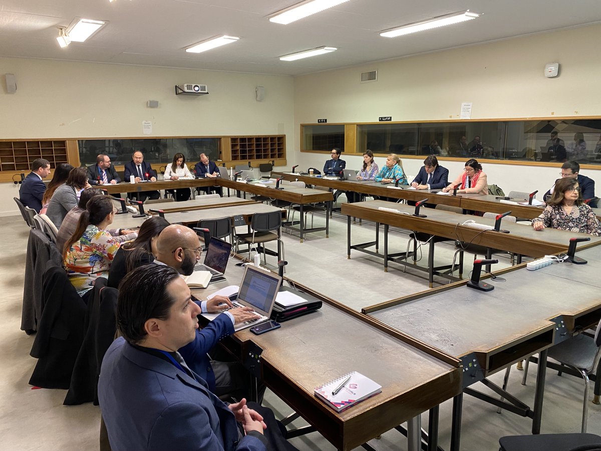 Pleased to meet the <a href="/UNESCO/">UNESCO 🏛️ #Education #Sciences #Culture 🇺🇳</a> GRULAC Electoral Group Delegations. We discussed the outcomes of our #InternetForTrust global conference and the new Draft 3 (published yesterday) of the Guidelines for Regulating Digital Platforms, and next week’s conference #WPFD in New York.