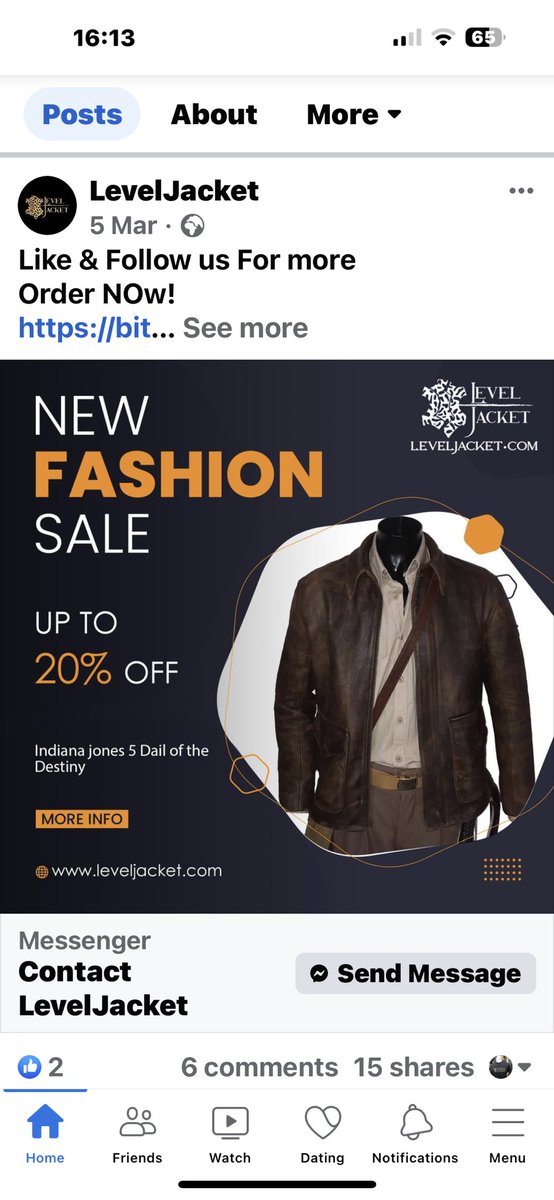 WestedLeather's tweet image. WARNING
SCAM COMPANY COPYING OTHER SELLERS PHOTOS SO WHAT YOU SEE IS NOT WHAT YOU WILL GET. 
BE WARNED. 

@JacketLevel