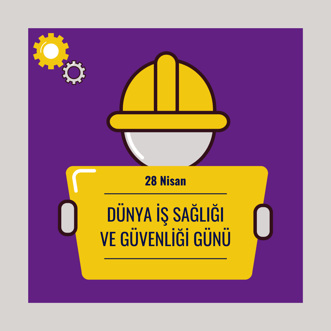 İş sağlığı ve güvenliği, iş kazalarının önlenmesi için hayati öneme sahiptir. Bu nedenle, iş yerlerinde bu konuya daha fazla önem vermek, iş kazalarının azaltılmasına yardımcı olur. Bugün, 28 Nisan Dünya İş Sağlığı ve Güvenliği Günü, bu konuda farkındalık  sunuyor.