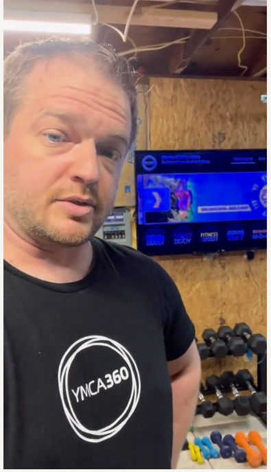 YMCAWest's tweet photo. What do you use @ymca360 for? Brian, our Senior Program Director uses the Personal Training Sessions in his home gym. #YMCA360 features almost 500 @YMCAWichita instructors! Visit https://t.co/19R1V2xdY7, any of our front desks, or open up your Wichita YMCA app for more info! https://t.co/qn5C5QnPRa