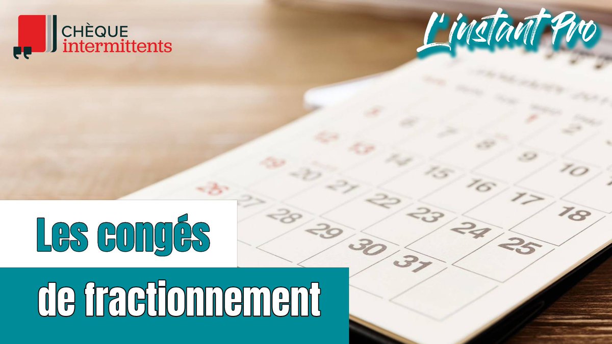 Les congés de fractionnement - L'instant Pro #55 via pulse.ly/mexzketfqj <a href="/YouTube/">YouTube</a>
#droit #codedutravail #InstantPro #chequeintermittents #entretien  #contratdetravail  #employeur #congésdefractionnement #salarié #congéspayés