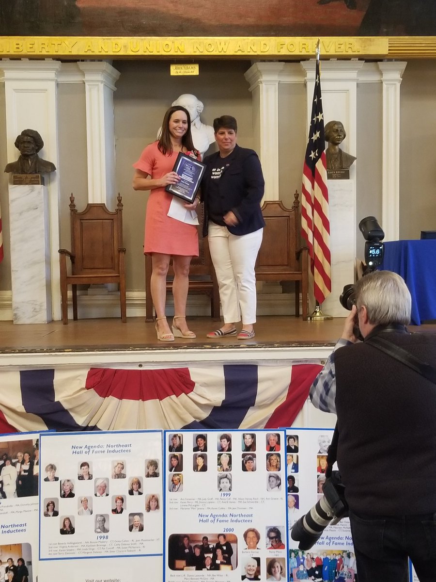 Congratulations to Casey Grange, one of the reciepent of the Massachusetts Women in Athletics Distinguished Service Award! <a href="/MIAA033/">MIAA</a>