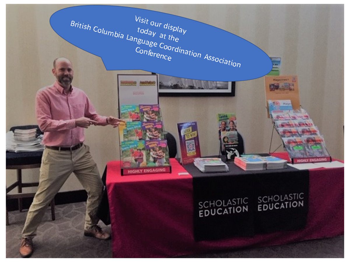 JMascarenhasED's tweet photo. Yes, we are in BC too! Stop by and see our informative and engaging resources. https://t.co/cIZ6HrMr3P