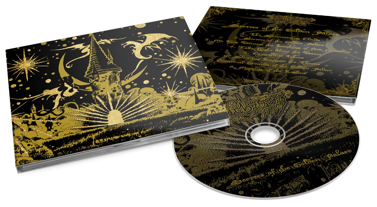 Psuchagogoi CD release: shop.naturmacht.com/psuchag-goi-se… #psuchagogoi #secretsofthegoldenpalace #naturmachtproductions #dungeonsynth #orchestraldungeonsynth #england #uk #cd