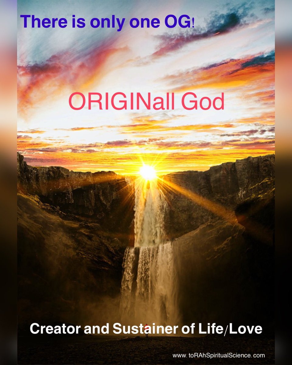 Your_SourceCode's tweet image. OG IN THE HOUSE! What I mean by
"house" is YOU!! You come from the ORIGIN(of) all God aka Source aka Creator! There is a seed of the OG right in the Center of your being! We are all little g's!
#DivineSourceCode
#RA #OG #EnergyPsycholgy #YouAreDivine #toRAhSpiritualScience
