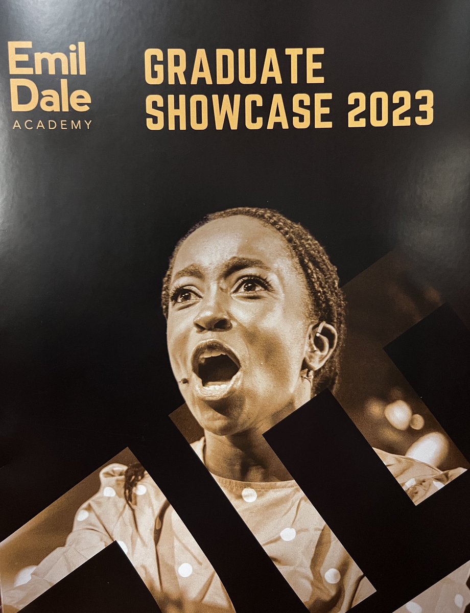 glstalentmgt's tweet image. Fantastic showcase @EmilDaleAcademy  Well done 3rd years! 👏🏻👏🏻 #glstm #grads #3rdyear #showcase #MT #newtalent #glstalentmanagement