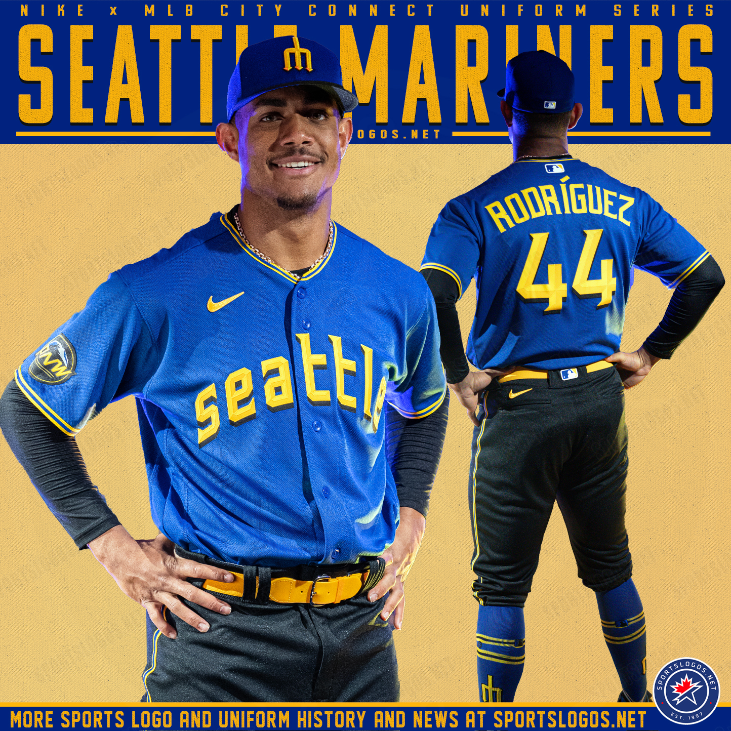 Chris Creamer  SportsLogos.Net on X: Seattle #Mariners City