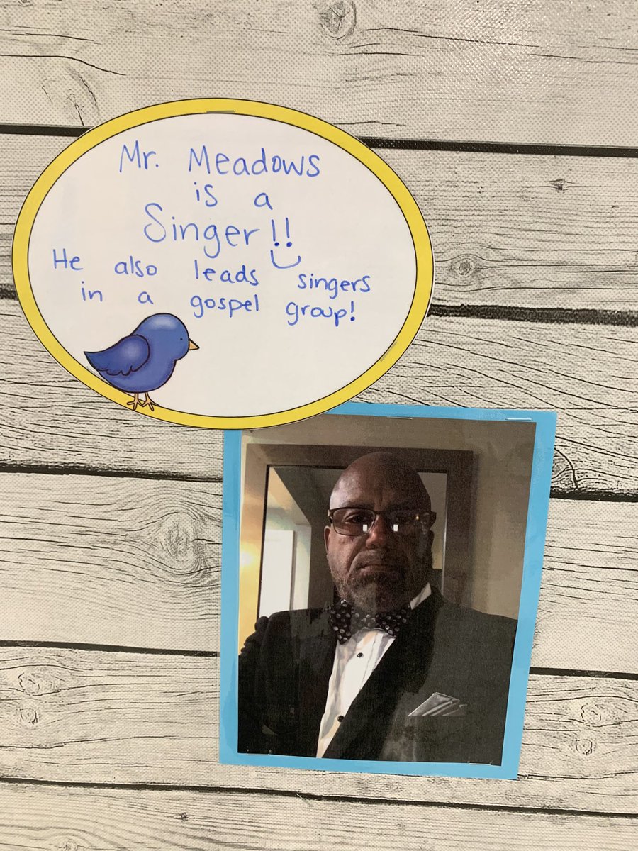 BookwormBuilder's tweet photo. Love love love this bulletin board our fabulous music teacher put together 🤍 who knew so many Lyons Farm staff members were so musical 🎶🎼🎵🎤🎸🥁🎹🎺🎻 (part 1) https://t.co/TdKkxyVLVj