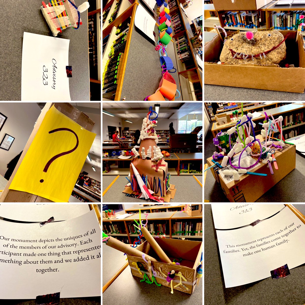 “Building Our Monuments” Final Prototypes and Sharing out!  Our hearts are overwhelmed with JOY!  Inspo and credit to #DesignCamp23 #FridayVibes #HHSAdvisory #Reimagine #BuildingCommunity #Joyzistance Thank you <a href="/drchagala/">Eric Chagala, EdD</a> <a href="/kalebrashad/">Dr. Kaleb “Kofi” Rashad, Creative Director</a>
