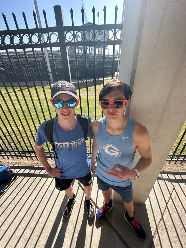 GtownTrack's tweet photo. The 🦅 are flying early!  The 3200 results are in, and @josephnwienen finishes 4th and @NolanHouse05 finishes 6th.  One race, two guys scoring points.  #DistanceSpeed #StartFastStayFast https://t.co/JNdQJkObwj