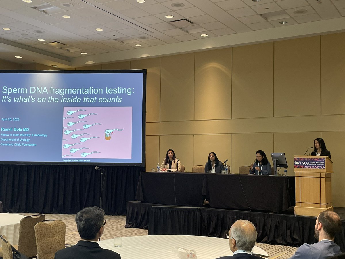 Scott Lundy MD PhD HCLD (@scottlundymdphd) on Twitter photo Superstar fellow and soon-to-be partner <a href="/raevti/">Raevti Bole, MD</a> giving a masterclass on sperm DNA fragmentation for male
infertility. The student has truly become the master. <a href="/CleClinicUro/">Cleveland Clinic Urology</a> <a href="/PBajicMD/">Petar Bajic</a> @SarahLacyC <a href="/NeelParekhMD/">Neel Parekh</a> #AUA2023 Superstar fellow and soon-to-be partner <a href="/raevti/">Raevti Bole, MD</a> giving a masterclass on sperm DNA fragmentation for male
infertility. The student has truly become the master. <a href="/CleClinicUro/">Cleveland Clinic Urology</a> <a href="/PBajicMD/">Petar Bajic</a> @SarahLacyC <a href="/NeelParekhMD/">Neel Parekh</a> #AUA2023