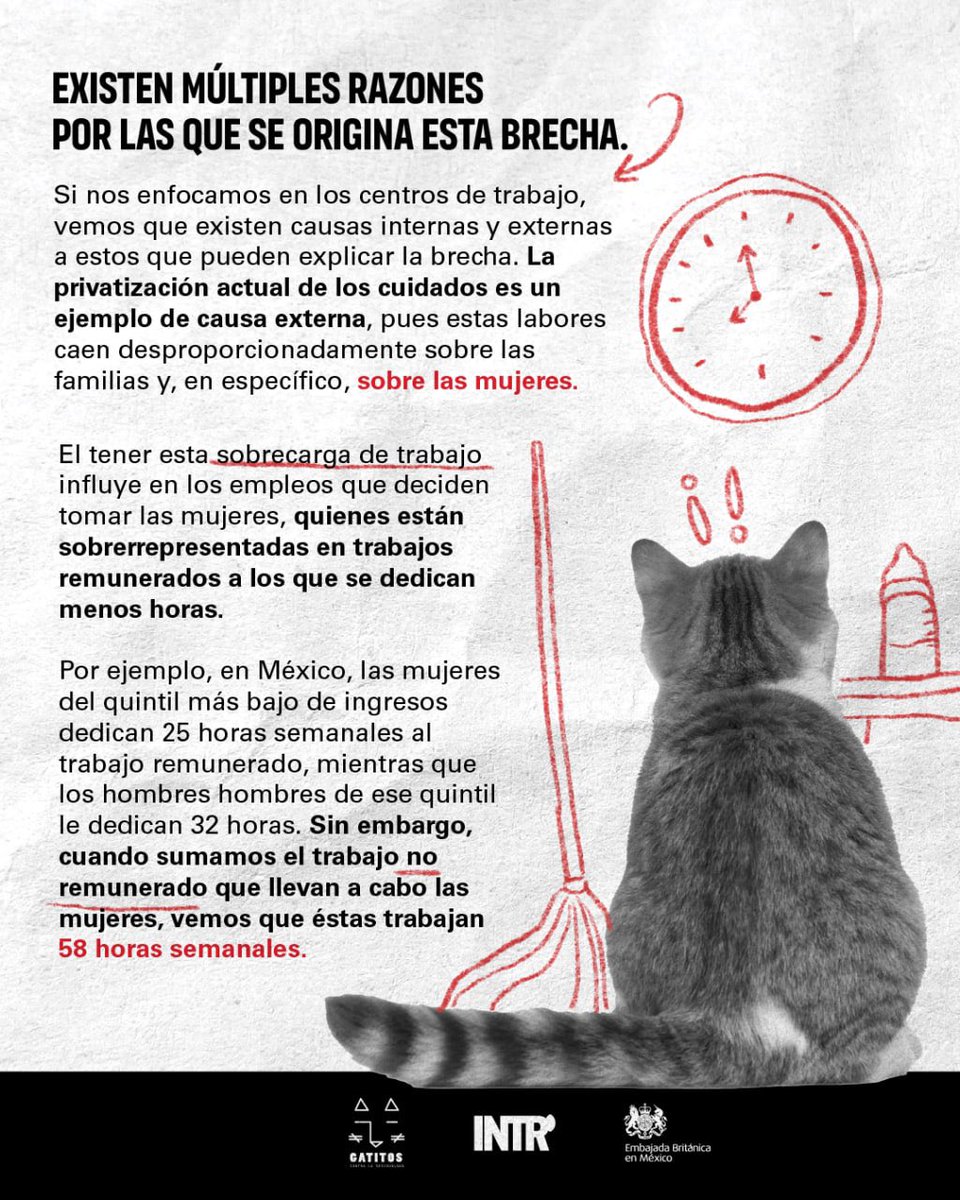 imezesuge4's tweet photo. RT @intersectaorg: Nos reunimos con @GatitosVsDesig y @UKinMexico para platicar sobre las distintas desigualdades laborales por género, como la brecha salarial de género. ¿Te lo perdiste? Aquí te compartimos un breve recuento de nuestra conversación: https://t.co/0NZQFF25Gx