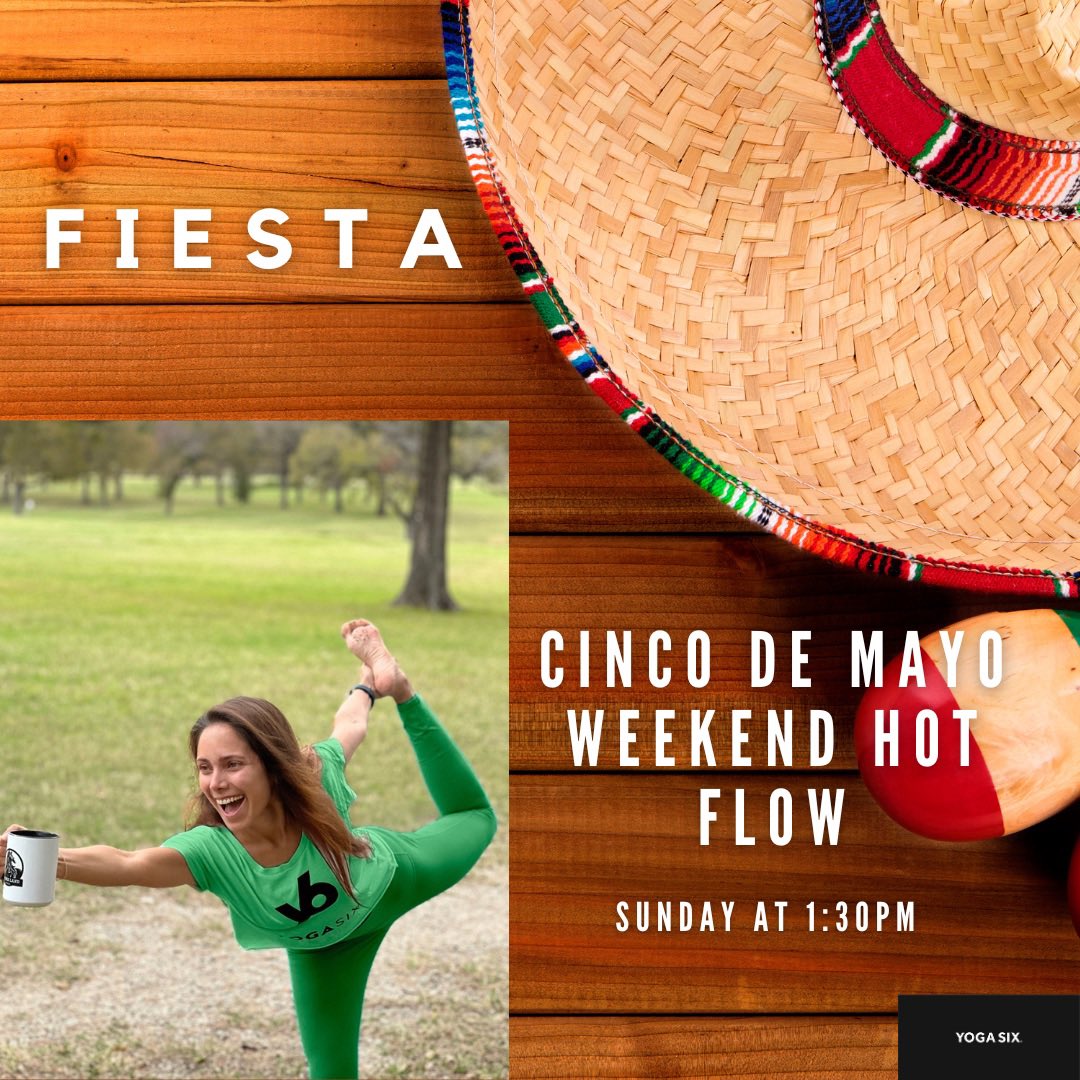 rosymartell's tweet photo. 🇲🇽🧘🏻♀️🌮
#5demayo #5demayoweekend #yoga #hotyoga #hotsequence #yogasix #yogasixflowermound #flowermound #flowermoundtx #texas https://t.co/cK32i1hpSW
