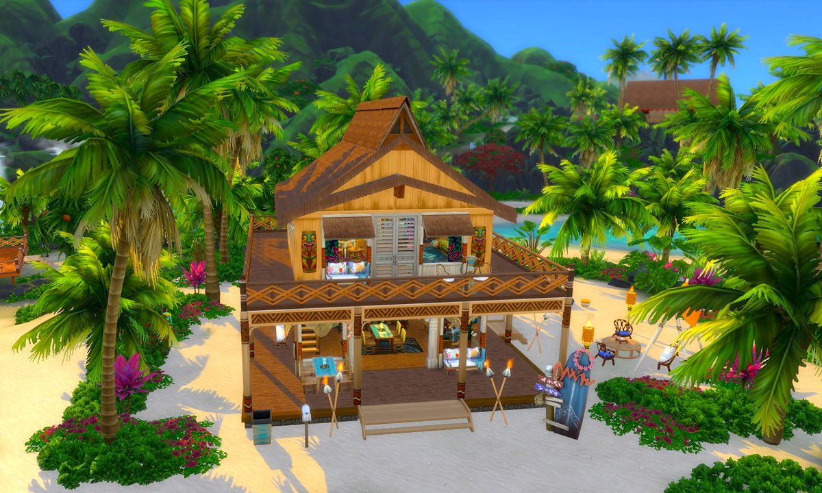tatselk's tweet photo. THE SAND BAR RENO

Showcase: https://t.co/oWc19VXetP

Gallery Link: https://t.co/zxPrVKWRBg

#tatselkbuilds #Sulani #TheSandBar #IslandLiving #bar #community #tropical #island #rustic #traditional #moo #nocc #sims4 #thesims4 #thesims4build #ts4 #ts4builds #ShowUsYourBuilds https://t.co/akvvovwspn