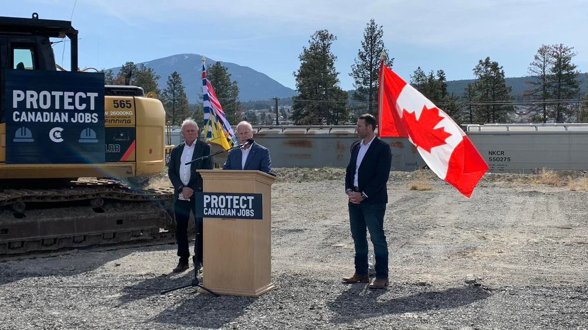 robmorrisonmp's tweet photo. Conservatives are calling on the government to stop the hostile takeover of @TeckResources to protect Canadians #jobs and #mining. A @PierrePoilievre government would bring home Canadian jobs by using the Investment Canada Act to stop this hostile foreign takeover. https://t.co/BdfA1IDkyk