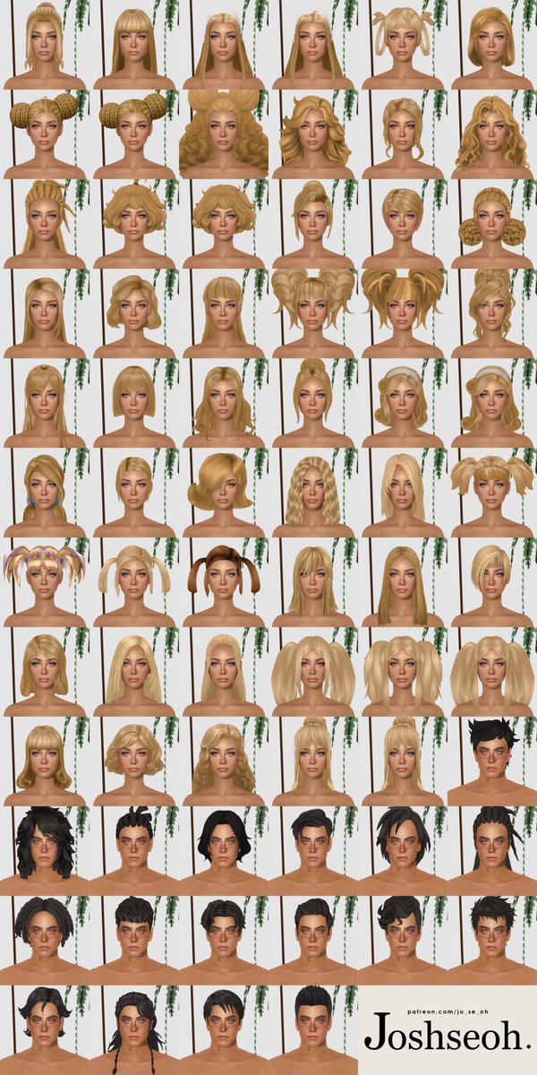Hair CC Update! ✨

All my previously uploaded hair CC (up to 28/04/23) have been updated! 

Now, hair has been sorted from their type, such as TS2 conversions, my own cc, Dreamlight Valley conversions, etc!

download link below 👇

#TheSims4 #sims4cc #s4cc