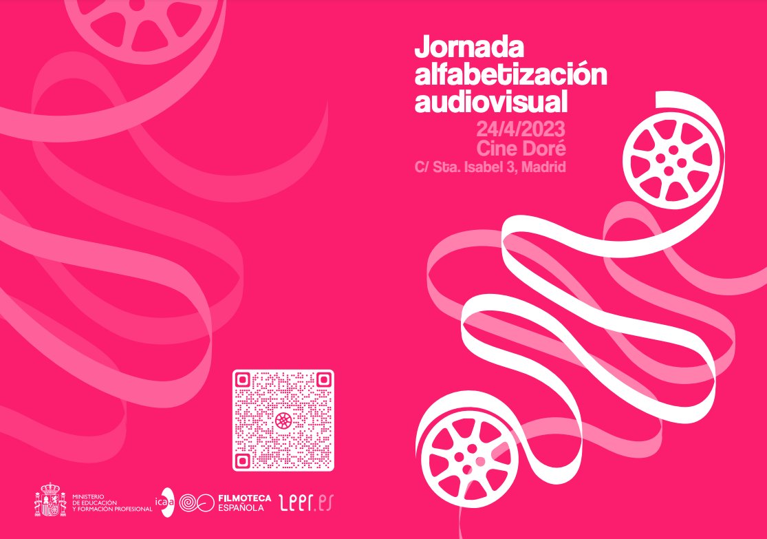 aulafilm's tweet photo. 🎞️🫶Cerramos una esperanzadora semana de intercambios de experiencias con nuevos centros y entidades.
Felices de compartir el #AulafilmLearningLab @CreativeFLIP_EU en @iesanafrank en la Jornada de Alfabetización Audiovisual de @educaciongob @educaSGCTIE @Filmoteca_es @CineICAA https://t.co/GYkaD7QyrA
