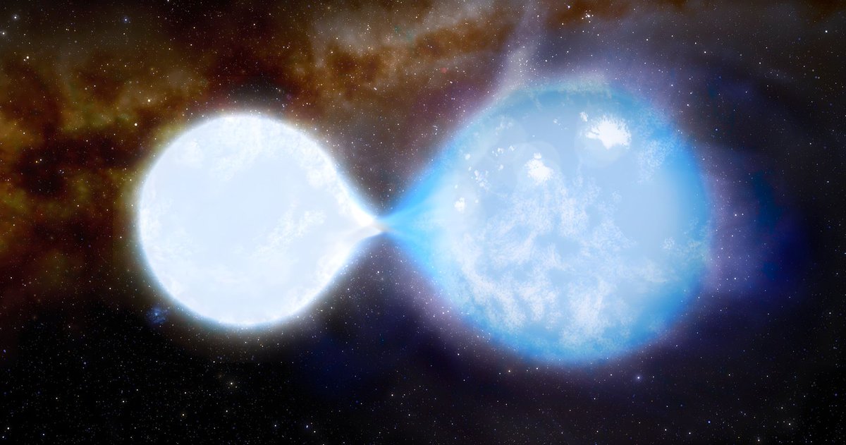 #Space: two of the most massive touching stars ever found will eventually collide as black holes, finds study
👁 ► phys.org/news/2023-04-m… ◄ via <a href="/physorg_com/">Phys.org</a>