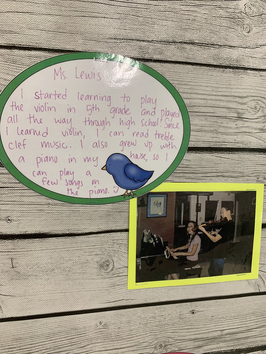 BookwormBuilder's tweet photo. Love love love this bulletin board our fabulous music teacher put together 🤍 who knew so many Lyons Farm staff members were so musical 🎶🎼🎵🎤🎸🥁🎹🎺🎻 (part 2) https://t.co/9KePYih0Xh