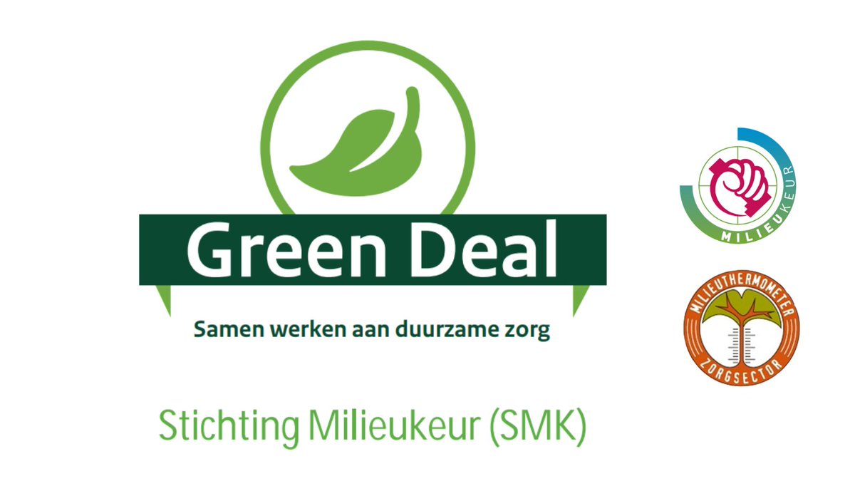 De Green Deal Duurzame Zorg (3.0) stelt doelen en zet organisaties in beweging, maar biedt geen kant-en-klare oplossingen. Met de #MilieuthermometerZorg als leidraad kun je wel aantoonbaar laten zien dat je verduurzaamt.

Lees meer op: bit.ly/3LdMvJD
#greendeal #zorg
