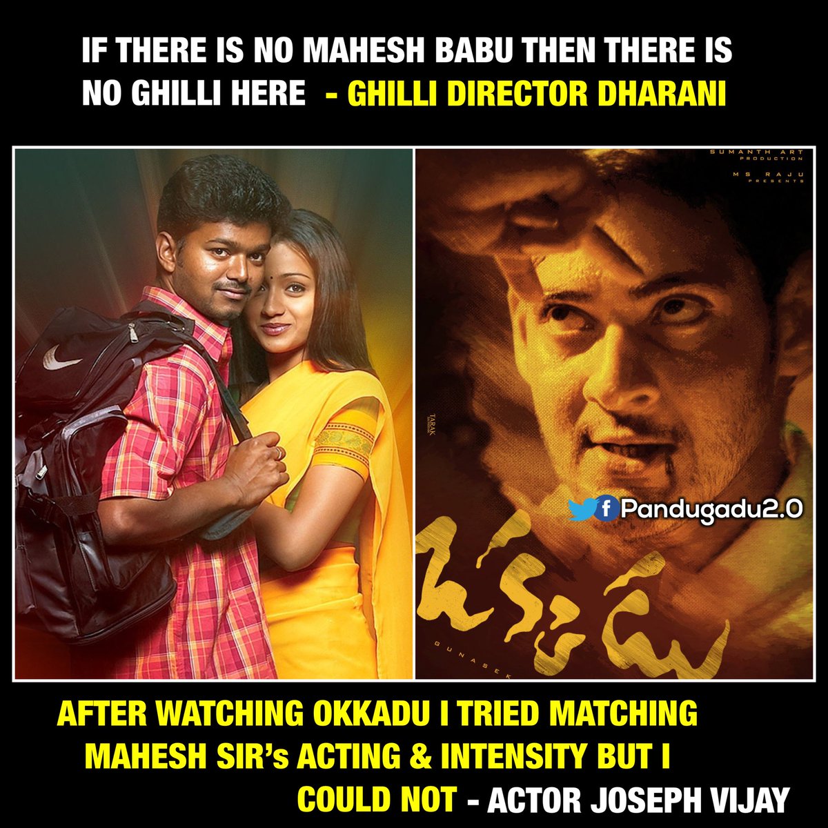 UrstruelyC's tweet photo. Then What is this #Dude...#Vijay Cleary said....I'm even doesn't matched 50% of #Mb acting in #Ghilli 🤣🤣🤣🤣
You well frags...#Claiming n fsking...dnsnt effect a inch of #MB s Foot...
#SSMB29 will rule this world...#Stey strong #Sullypathi fans🤣🤣🤣 its unable to #Ramake🤣 https://t.co/tyJnXnDVaP