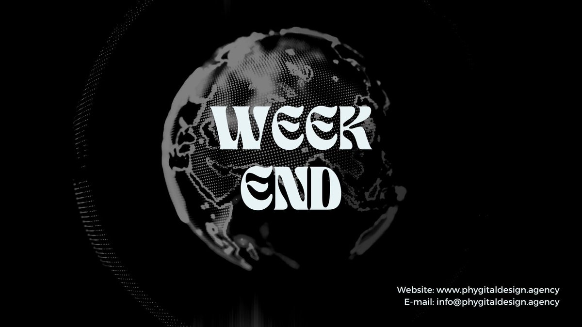 phygital_design's tweet photo. Have a great weekend and feel free to email us if you have any questions. 👩🏻‍💻

We are there for you on your "days off"! 💻📧

#weekend #phygital #weekendvibes #digitalworld #digitalfashion https://t.co/yDYhKl5E1Q