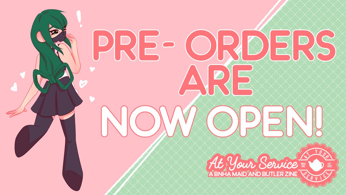 Your patience has been rewarded~ We are now live!

🌸bnhamaidzine.bigcartel.com

To see our amazing bundles, take a peek in the 🧵below~ Follow the link for a more in-depth description of our bundles <3