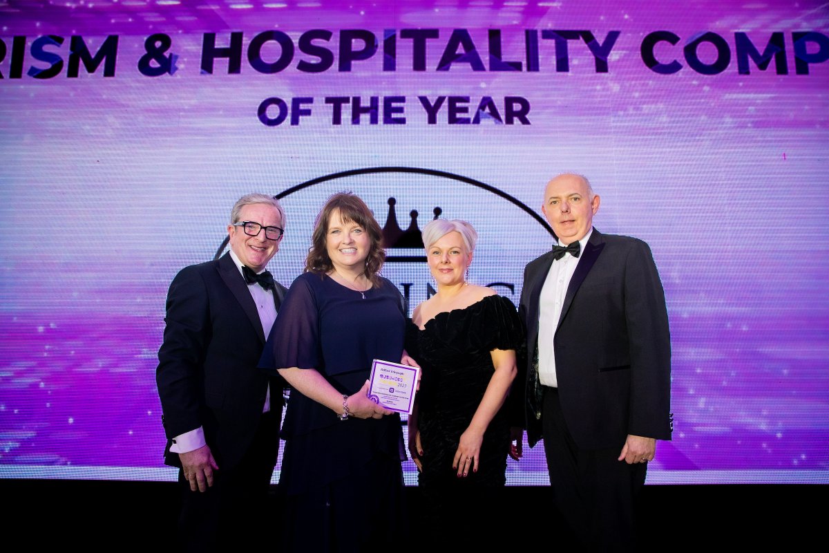 We are delighted to share that Hastings Hotels has picked up two prestigious awards at the 2023 @BelTel Business Awards. Chairman, Howard Hastings, won the Lifetime Achievement Award, and the group was named Tourism and Hospitality Company of the Year!