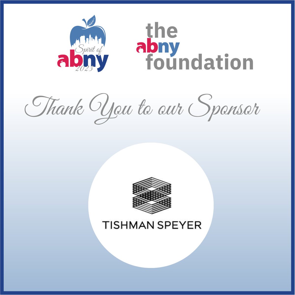 OOBusinessEnt's tweet image. ABetterNY: Thank you to @tishmanspeyer for sponsoring and hosting the Spirit of ABNY Awards at the legendary @RainbowRoomNYC! We are honored to have their continued support of ABNY and The ABNY Foundation.

There's still time to purchase tickets! RSVP he…