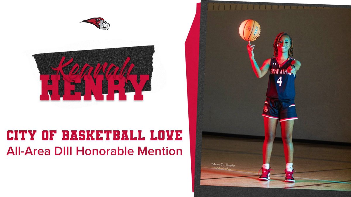 Congrats to our senior <a href="/kearahhenry/">Keke 🐩</a> for being named an <a href="/hooplove215/">CityofBasketballLove</a> All-Area D3 Honorable Mention for her amazing play this season! 👏👏

#LionMentality