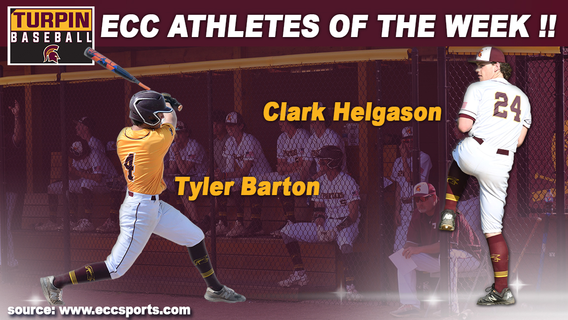 Barton was 3-for-6 with a double and a walk (.500 BA and .571 OBP). Helgason went 2-for-2 including a home run vs. Anderson and got a no decision on the mound going 4 2/3 innings allowing only one earned run bringing his conference ERA total for the season to a miniscule 0.72