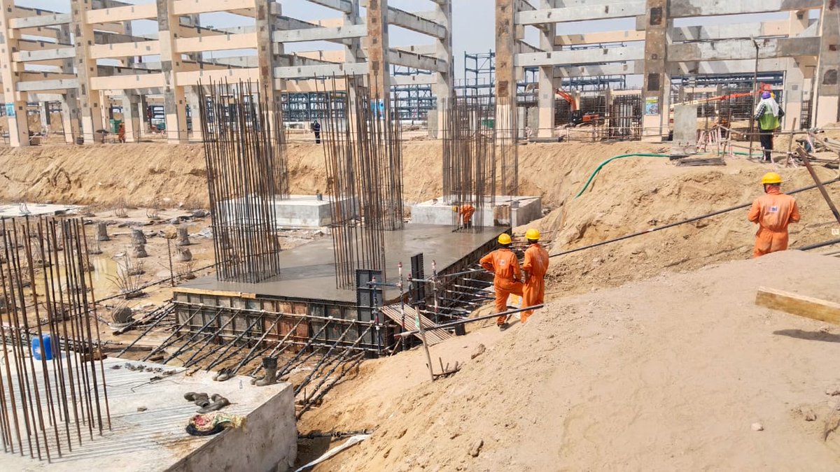 MEIL_Group's tweet photo. #Pilecap rafting is completed for a segment of the #SulphurRecoveryUnit we are executing for the #RajasthanRefinery.
#HRRL #MEIL
#Hydrocarbons
#Rajasthan https://t.co/mtaNA2jhj8