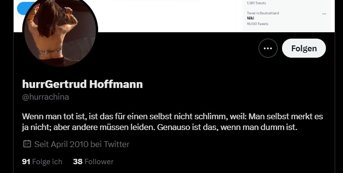 s_Knobloch's tweet photo. @hurrachina @jreichelt @StimmtTalk @julius__boehm ...aber es scheint ja offenbar für dich nicht so schlimm zu sein... ;) https://t.co/CHwz0VzGlw