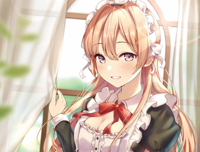 本日発売の電撃萌王6月号の「おとなの萌王」にて、メイドさんを描かせていただきました～! 本誌にて全体が見られますので、何卒よろしくお願いいたします! 