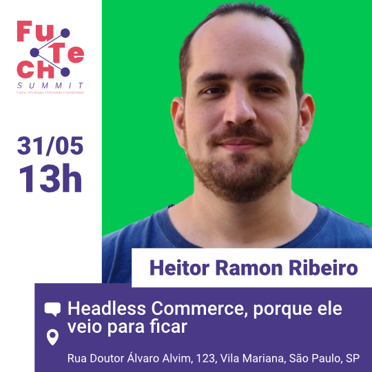 futechsummit's tweet photo. 📅 31/05
🕚 11:00 - Web 3.0 e Impactos no Marketing com Fernando Souza 🌐💼
🕛 12:00 - NFT: Só uma Novidade Passageira? com Sylmara Multini 🖼️💸
🕐 13:00 - Headless Commerce com Heitor Ramon Ribeiro 🛍️🔗
🕒 15:00 - TikTok x Instagram com Valter Rito 🎥📸
(+) https://t.co/F13xlyEtL7