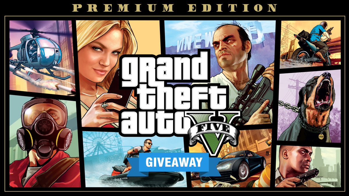 SteamGamesPC's tweet image. 🎁#GIVEAWAY - 🔥"Grand Theft Auto V: Premium Edition"🔥 Rockstar Game ($39,99)

To enter:🎁
✅Follow @Nthdegree_Gamer &amp;amp; @Demandicon1
☑️Tag 2 Friends +♻️RT +💟Like

📅Ends in May 1st

📧DM me to sponsor a giveaway like this.
#FreeGame #FreeGameKey #Rockstar #csgo #GTAV #GTA #GTA5