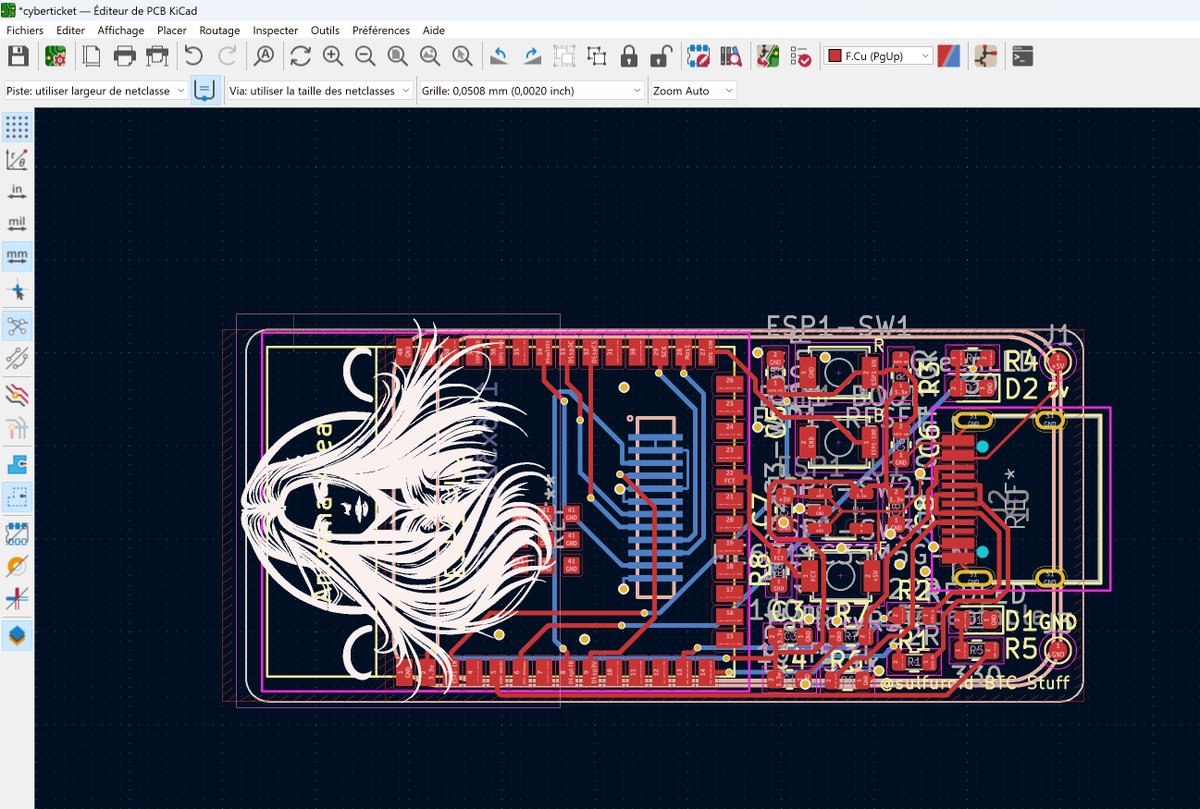 sulfuroid's tweet image. CyberTicket Model. With #esp32s3 172x320 ST7789 display. NoGPIO. Solar panel connector. For #nerdminer compatibility.