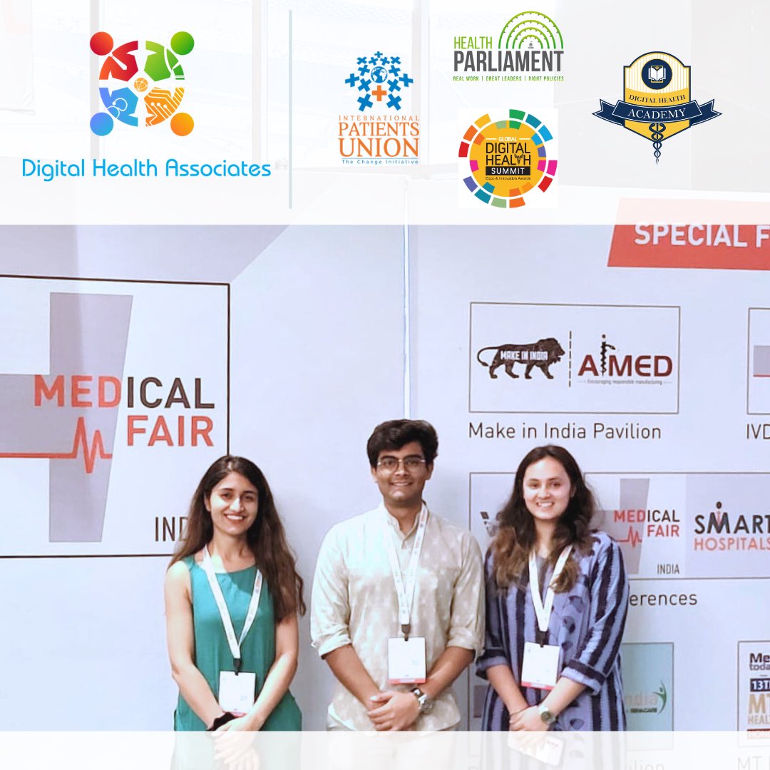 We were at the Medical Fair India today! 

#medicalfairindia #health #healthcare #digitalhealth #healthsolutions 

@RajendraGupta