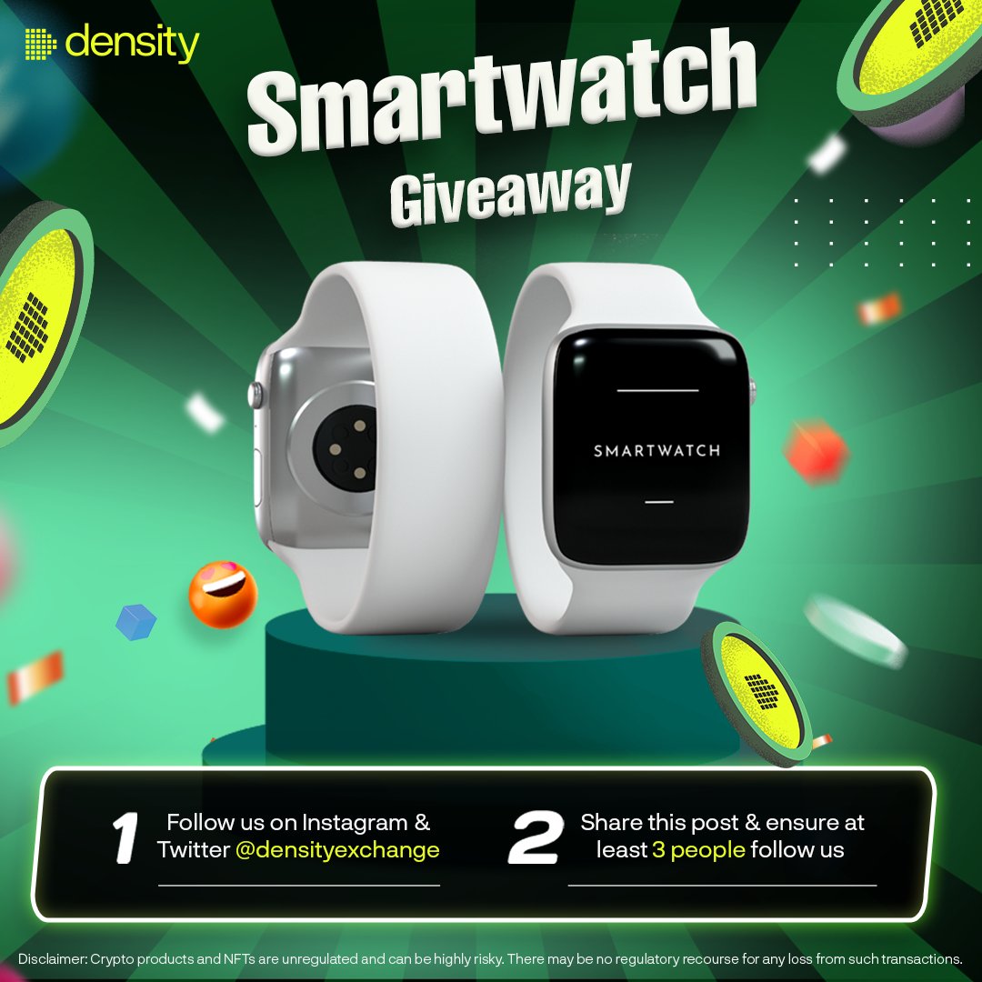 Last chance to participate in our #giveaway.

To participate:  

 Follow us on 

✅ Instagram-
instagram.com/densityexchange

✅Twitter- 
@densityexchange
 
#giveawayindia #giveaway #giveawayalert #giveaways #giveawaytime #giveaway2023 #freegiveaway #freegiveaways #Giveawaytime