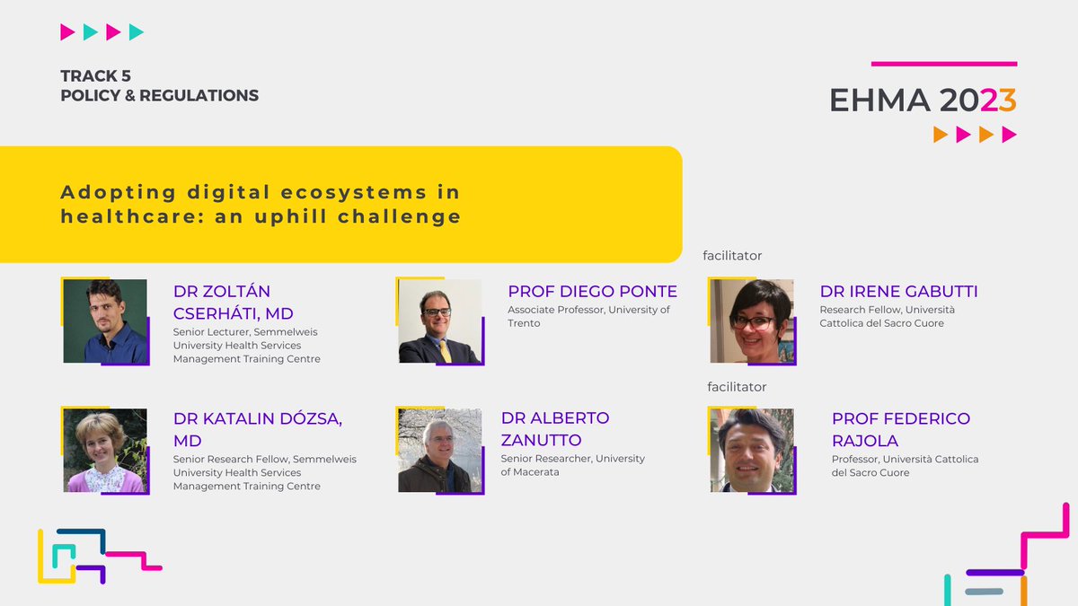 European Health Management Association tweet media