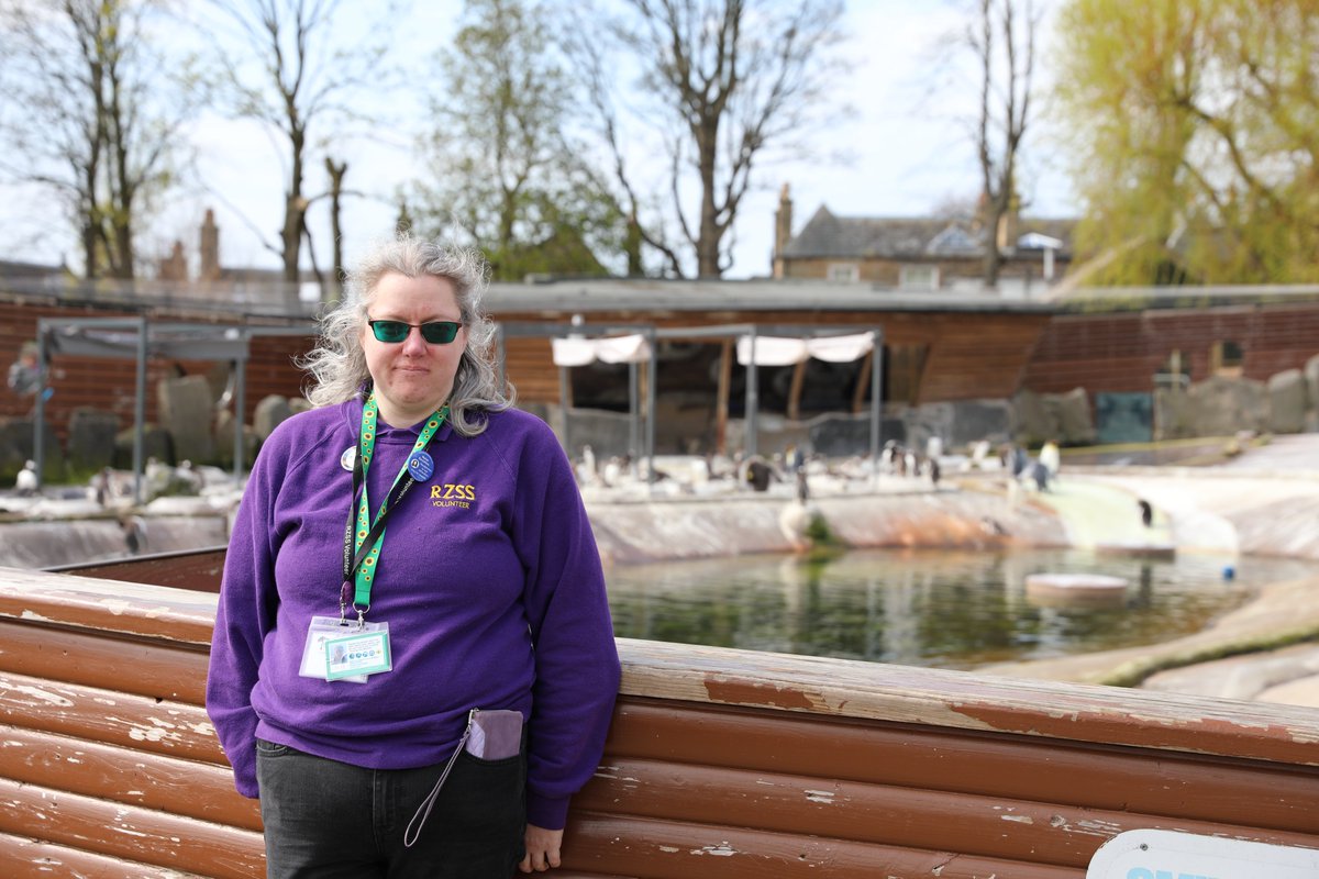 Our volunteers make an incredible impact helping to connect more people with nature!

Autistic volunteer Helen shared how she makes adjustments to make the most of her volunteering experience at Edinburgh Zoo 💛

Hear from Helen in our new blog 👉 bit.ly/RZSSVolunteerB…