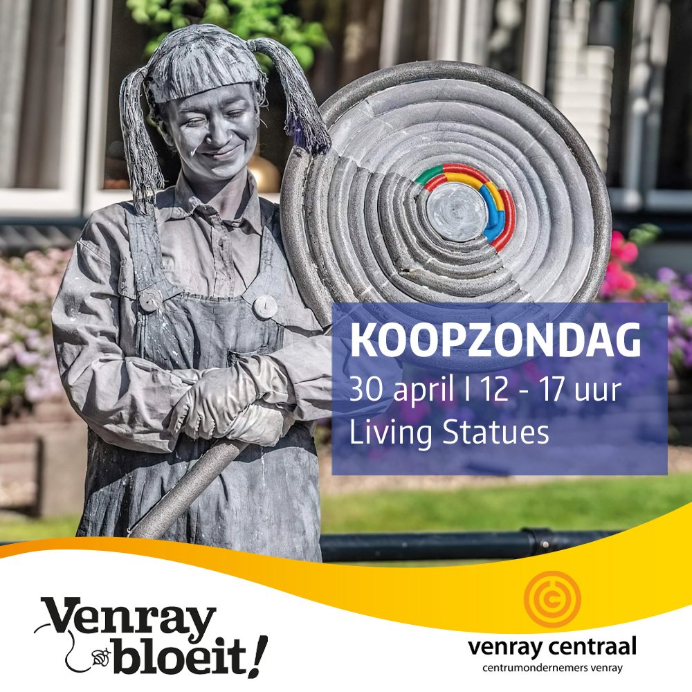 WWvenray's tweet photo. Kom je zondag ook weer naar ons gezellige centrum? Onze #Wereldwinkel aan de Bleek is dan natuurlijk ook open! https://t.co/CwDNRwehwt